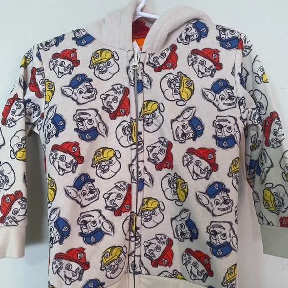New Fleece Lined Paw Patrol Hoodie - Picture 1 of 7